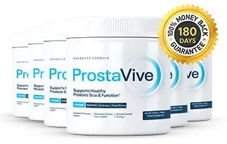 ProstaVive 6 Bottles with Guarantee Logo