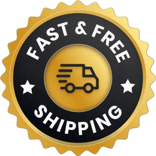 FAST & FREE SHIPPING LOGO